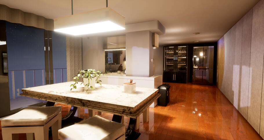 Cuina (Unreal Engine 4 + 3dsMax)