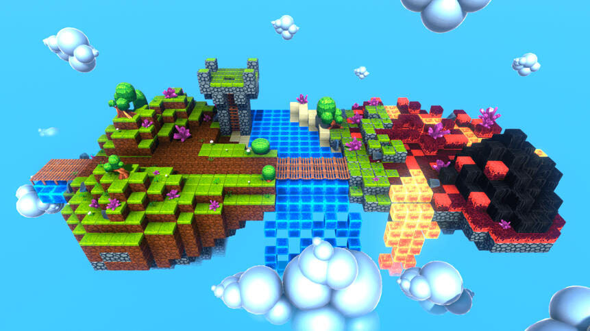 Floating Islands (Unity 3D)